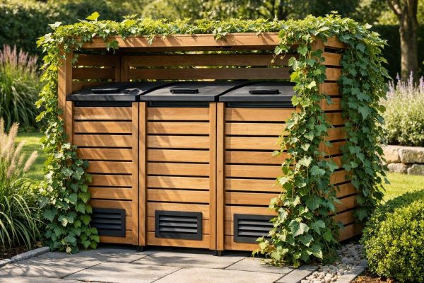 So verleihen Sie Ihrer Mülltonne mit einer Verkleidung neuen Charme – praktische Tipps und kreative Ideen